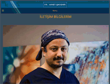 Tablet Screenshot of ahmetisikdemir.com